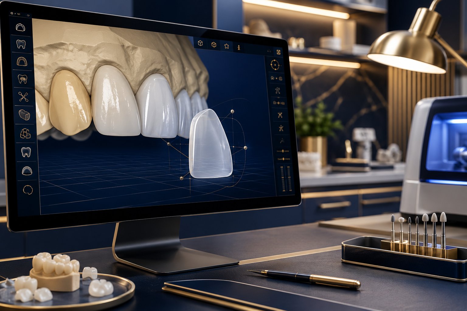 Comunicação CAD/CAM com o laboratório digital